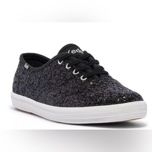 Keds Spade Women's Champion Black Glitter Sneakers